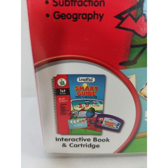 LeapFrog Leap Pad Smart Guide To 1st Grade Multi-Subject Book Cartridge - Picture 4 of 10